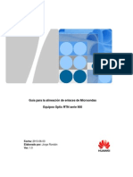 Guia para Alineacion de Enlaces de Microondas - Huawei Optix RTN900