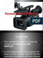 Panasonic AG HMC41E Presentation