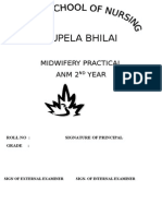 Supela Bhilai: Midwifery Practical Anm 2 Year