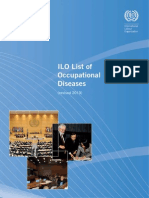 ILO List of Occupational Disease
