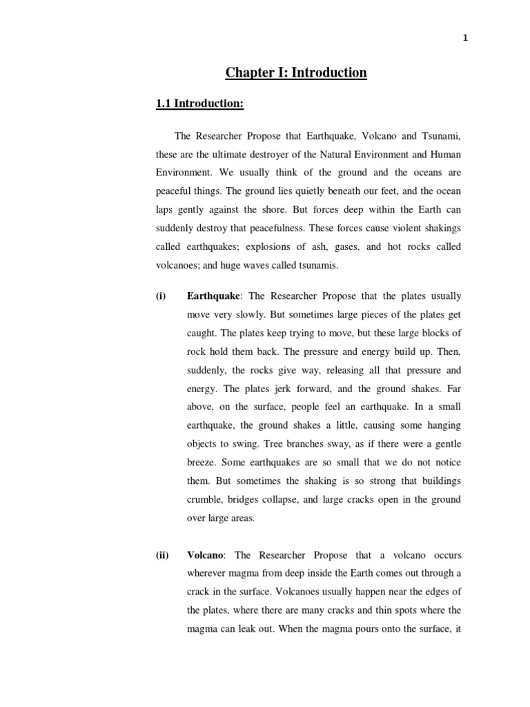 Where do volcanoes occur picture