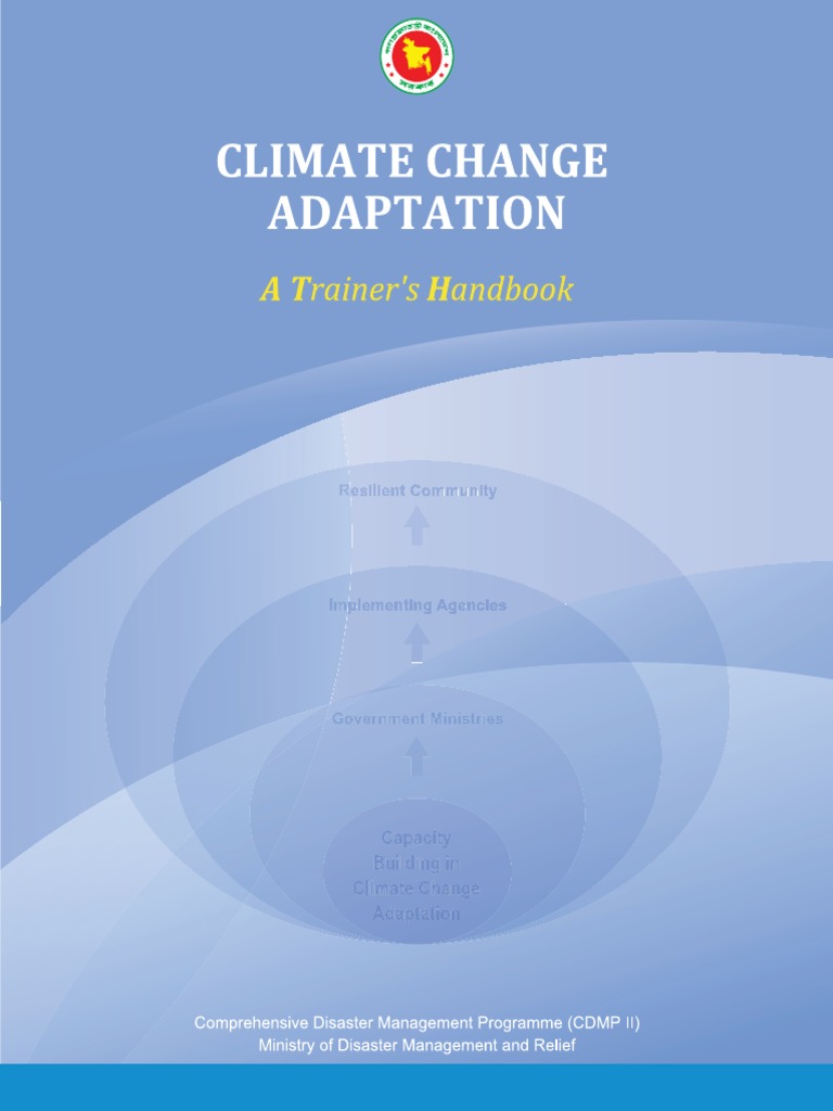 Climate Change Adaptation-A Trainer's Handbook | PDF