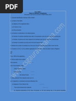 Form NDH-1 Return of Statutory Compliances