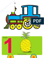 Trenuletz Numerelor Cu Fructe Exotice