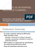 Concepts in Enterprise Resource Planning: Production and Supply Chain Management Information Systems