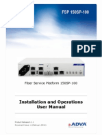 FSP 150SP-100 R6.1.1 Installation and Operations Manual PDF