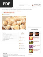 Biscoitinho de Coco