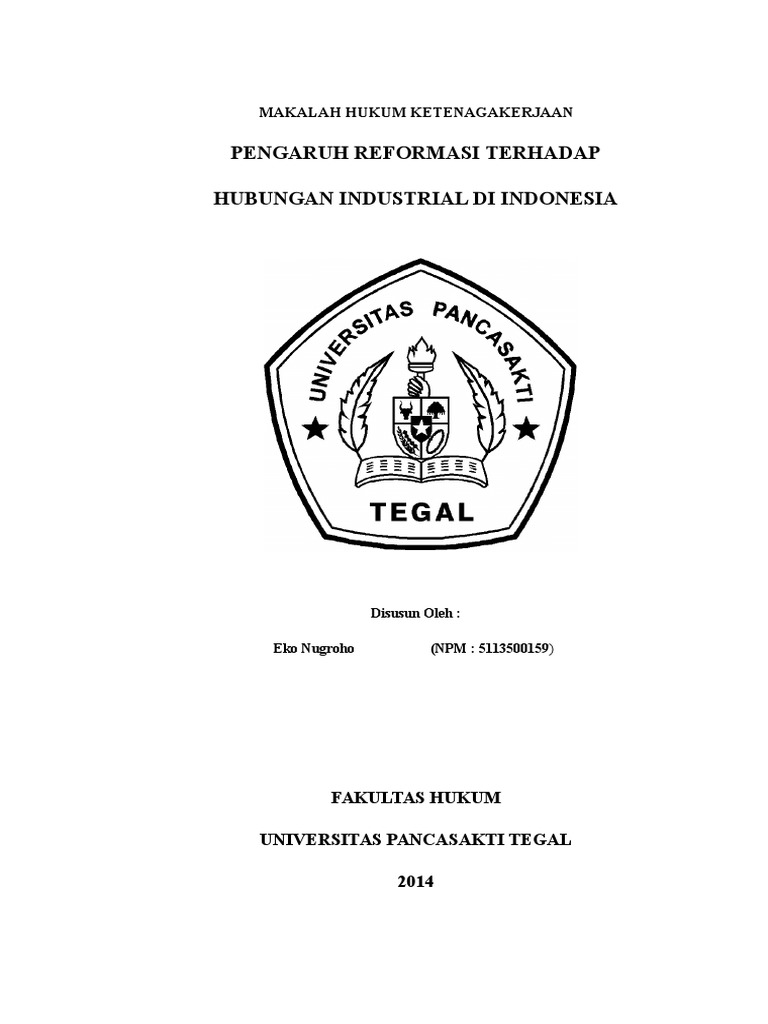 Makalah Hubungan Industrial