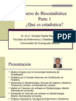 BIOESTADISTICA