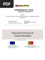 Manual de Tecnicas de Gestão Municipal