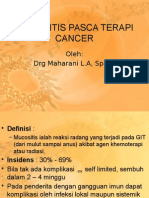 Mucositis Pasca Terapi Cancer