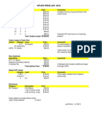 Cpi Aff Price List - 2014