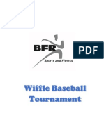 Wiffle Baseball Tournament