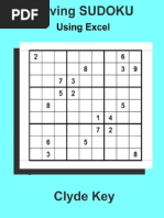 Solving Sudoku Using Excel