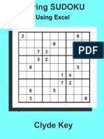 Solving Sudoku Using Excel