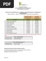 Retificado - Sorteio de Temas - Edital 202-2014 - Area 28