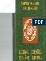 Diccionario Castellano-Kichwa Alki