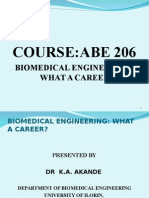 Course:Abe 206: Biomedical Engineering: What A Career?