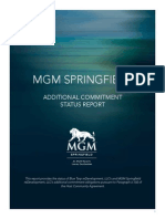 MGM Springfield 1st Progress Report On Casino