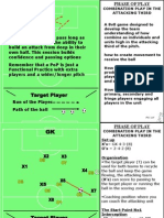 Develop attacking combinations in the final third