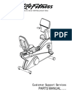 Arctic Silver 93R Recumbent Bike Parts Manual