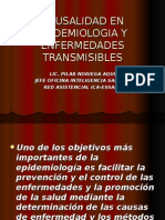 Causalidad en Epidemiologia y Enfermedades Transmisibles C-7