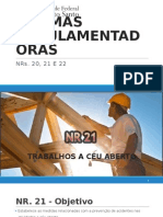 Normas Regulamentad Oras: Nrs. 20, 21 E 22