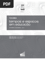 Fernando de Azevedo - Tempos e Espaços Em Educação - 2014