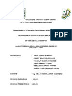 Caracterizacion de Los Acidos Grasos. Prac. 01