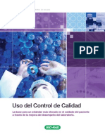 Uso Del Control de Calidad