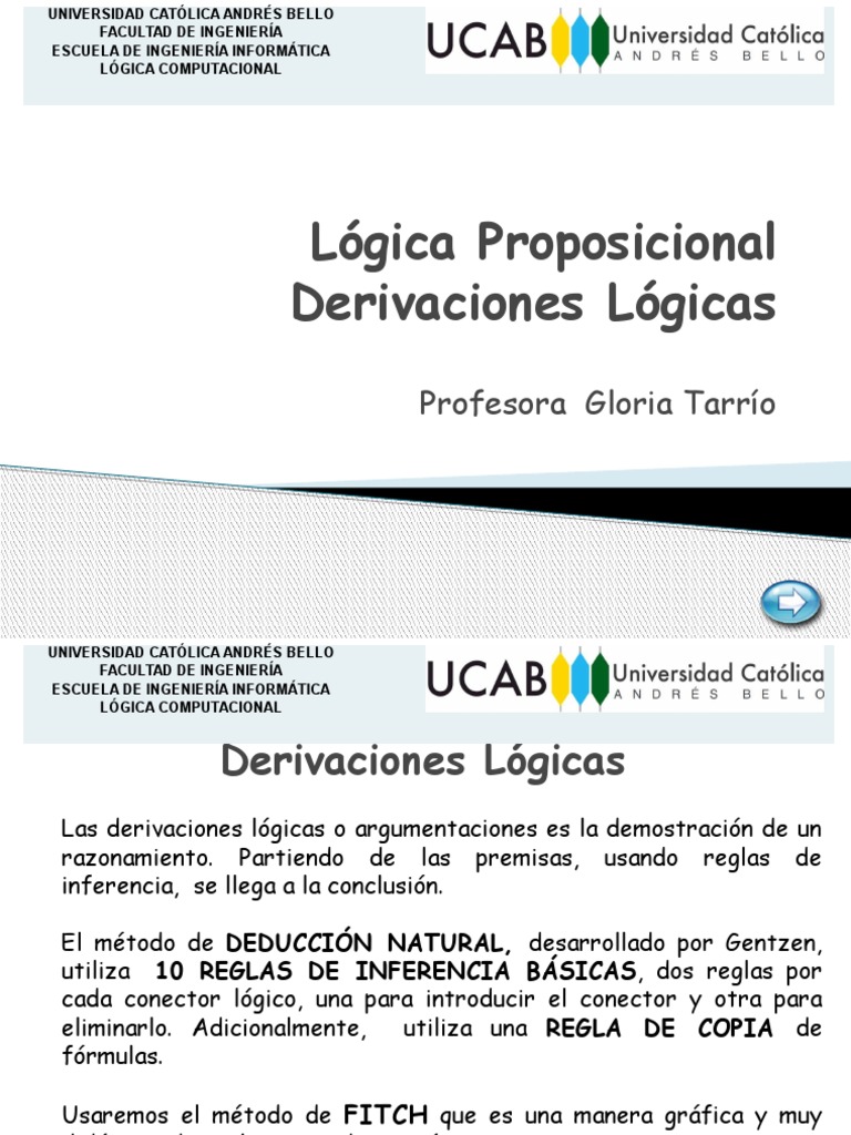 Reglas de Inferencia | PDF | Inferencia | Razonamiento deductivo