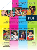 Suffolk Y JCC Preschool Card