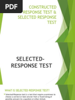 Objective Type Test | PDF | Multiple Choice | Question