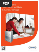 SKYMARK C-Series Water-Cooled Self-Contained Units Catalog (1112)