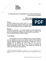 RAMOS, Helio C.B. O Letramento Literário No Livro Didático Do Ensino Médio.