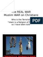 Muslim WAr on Christians