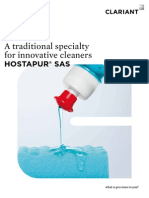 DetergentsIntermediates Newsroom Brochures HostapurSAS