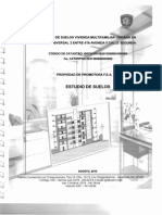 Estudio de suelos para vivienda multifamiliar en Chacao