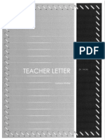 teacher letter