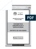 Parametros San Isidro