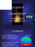Calderas Combustion