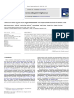 Chemical Engineering Science Volume 64 Issue 7 2009 [Doi 10.1016%2Fj.ces.2008.12.007] Hai-Dong Wang; Rui Xie; Catherine Hui Niu; Hang Song; Mei Yang; -- Chitosan Chiral Ligand Exchange Membranes for s