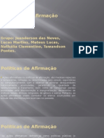 Políticas de Afirmação