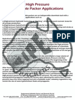 Hydraulic Fracturing High Pressure Packer Applications (2)