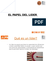 13 de ABRIL Papel Del Lider