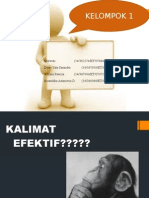 Kalimat Informasi Efektif Kelompok 1