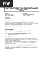 Download HDCS 1300 Human Ecosystems and Technological Change by Jimmy Le SN26279685 doc pdf