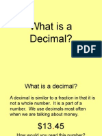 What Are Decimals