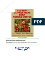 Gestion Empresarial Para Agronegocios