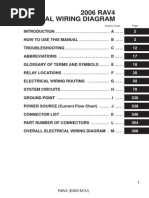 2006 RAV4 Electrical Wiring Diagram: Section Code